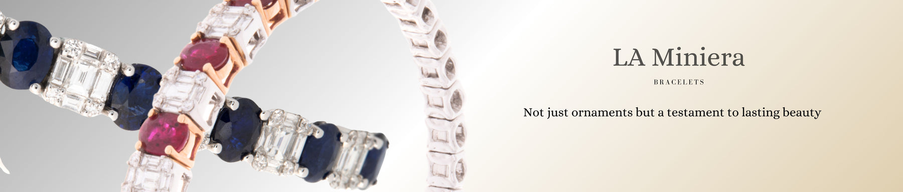 Exquisite La Miniera Collection: A fusion of vibrant color stones and dazzling diamonds, inspired by the beauty of mines .