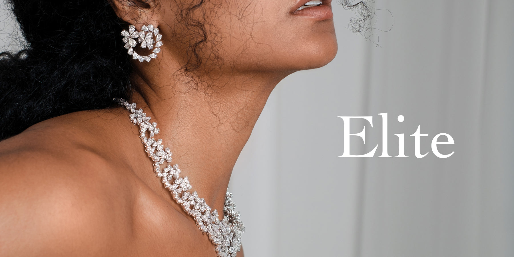 Each piece of jewelry, from the delicate pendants to the glimmer earrings, is meticulously inlaid with diamonds, so the diamonds with beautiful shapes shine like a star on the piece