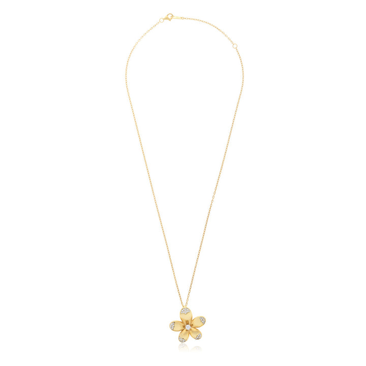 Yellow Gold Diamond Pendant