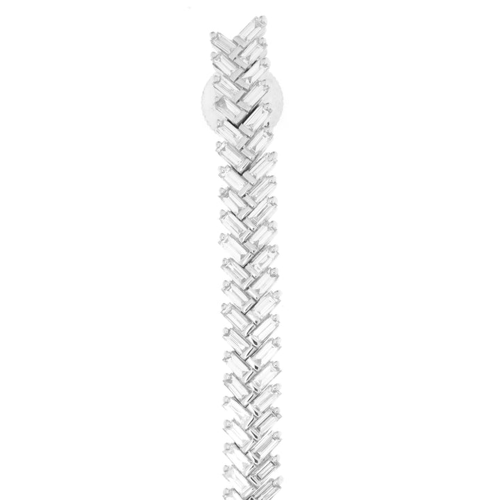 White Gold Diamond Earrings
