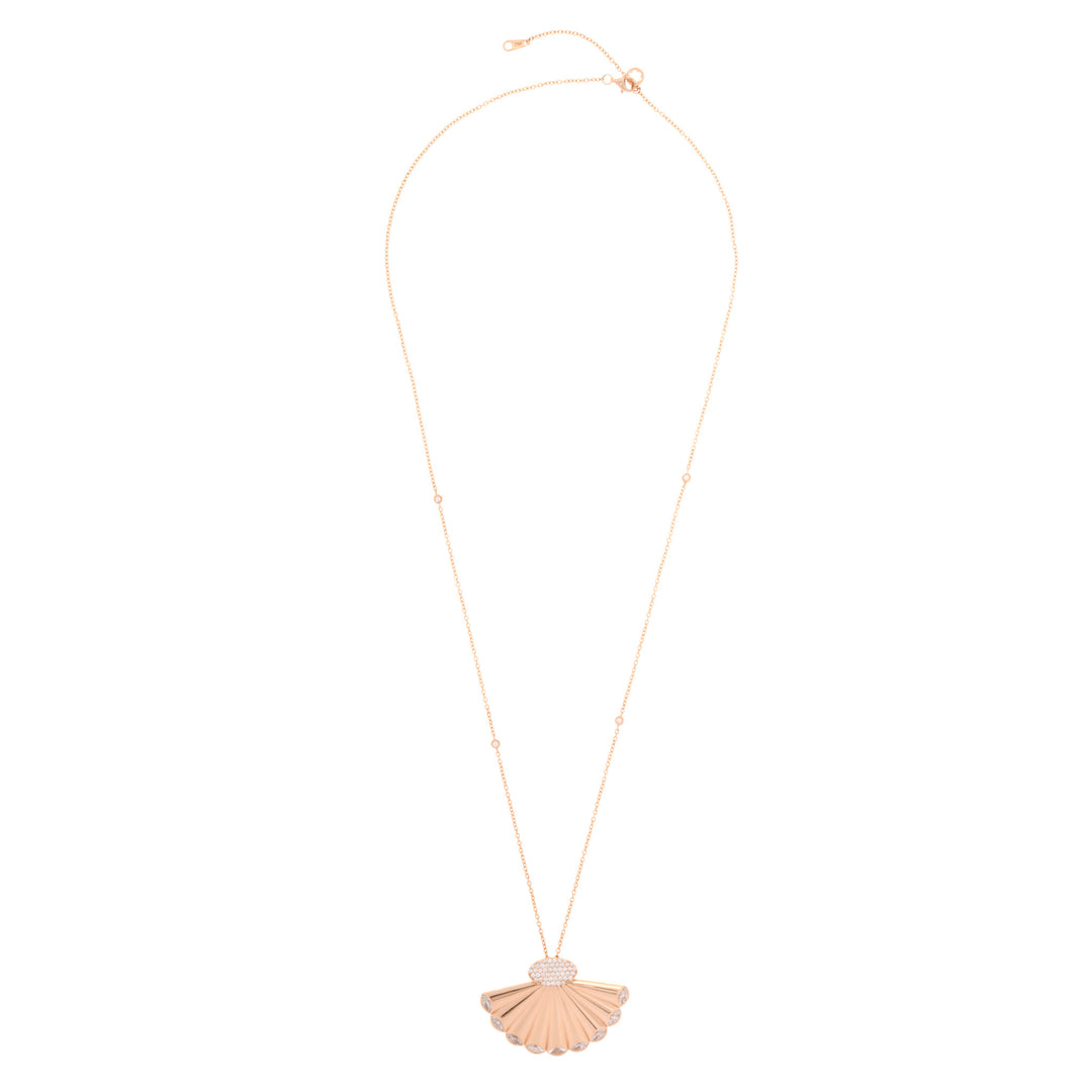 ETOILE Rose Gold Diamond Pendant