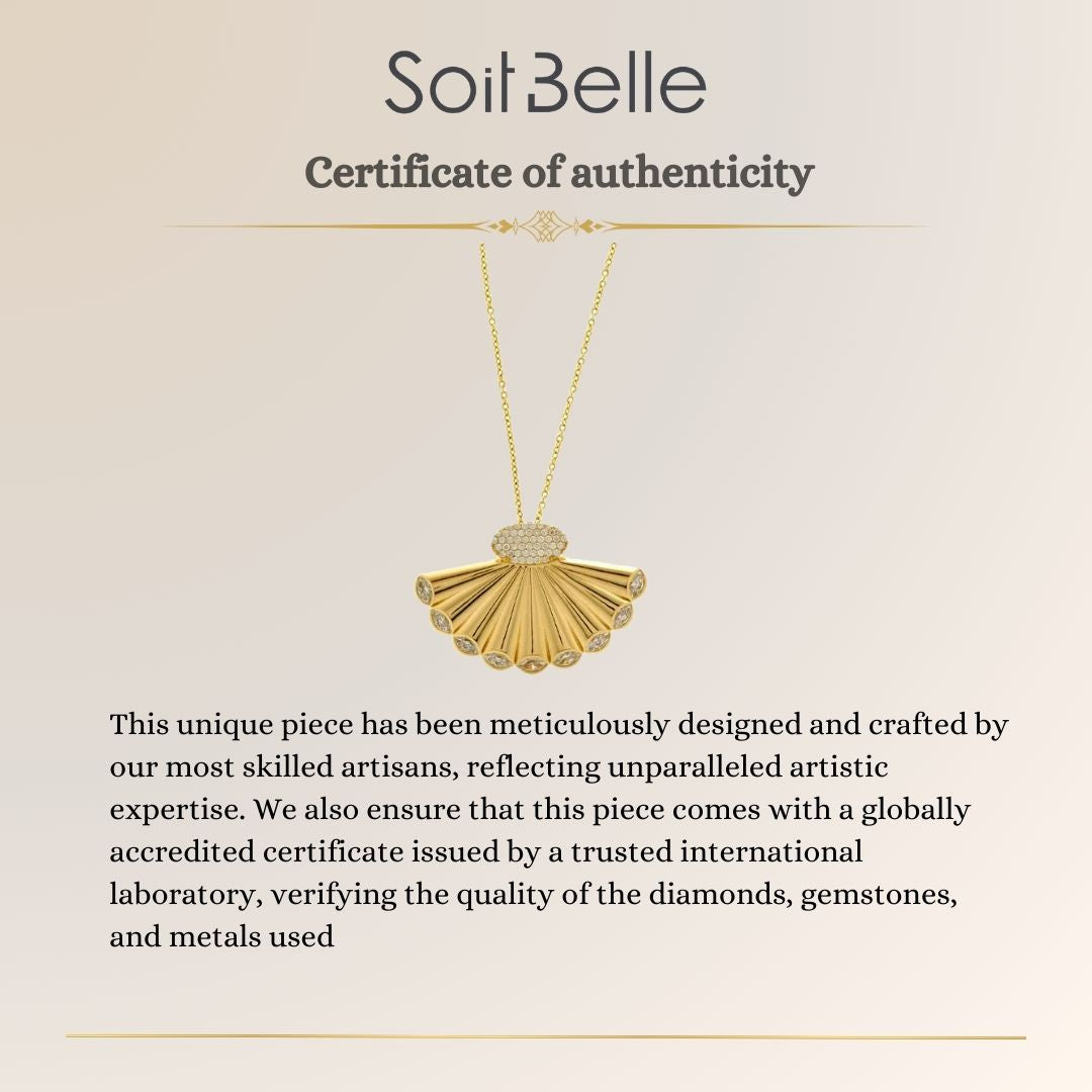 Yellow Gold Diamond Pendant