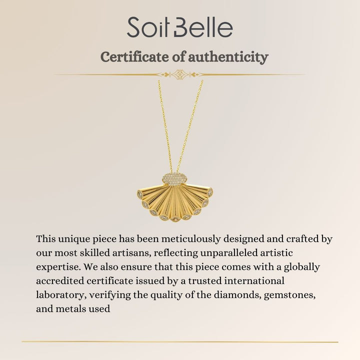 Yellow Gold Diamond Pendant