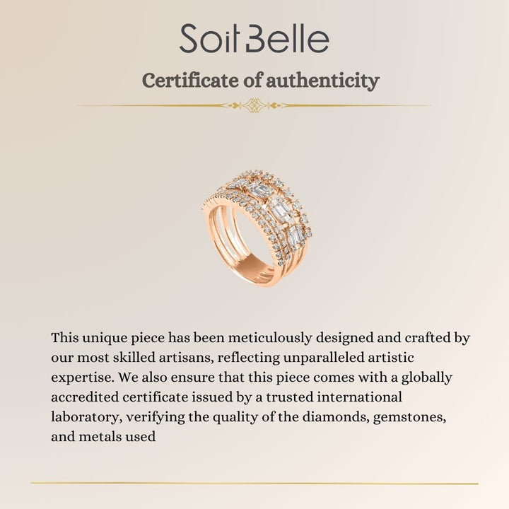 Rose Gold Diamond Ring