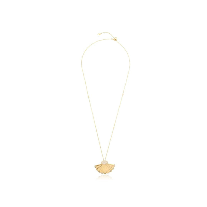 ETOILE Yellow Gold Diamond Pendant