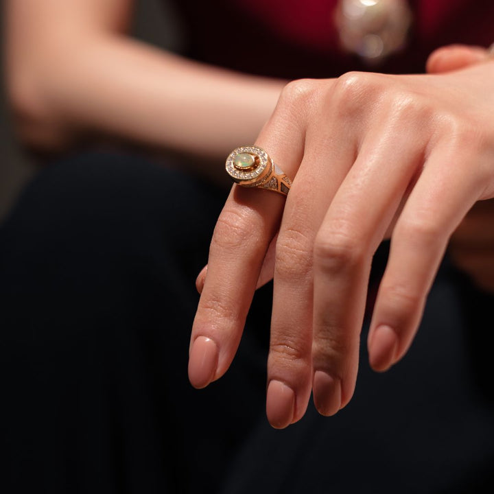 Yellow Gold Diamond Ring