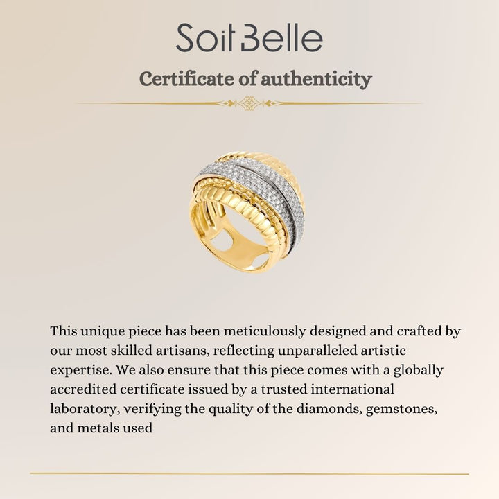 Yellow Gold Diamond Ring 