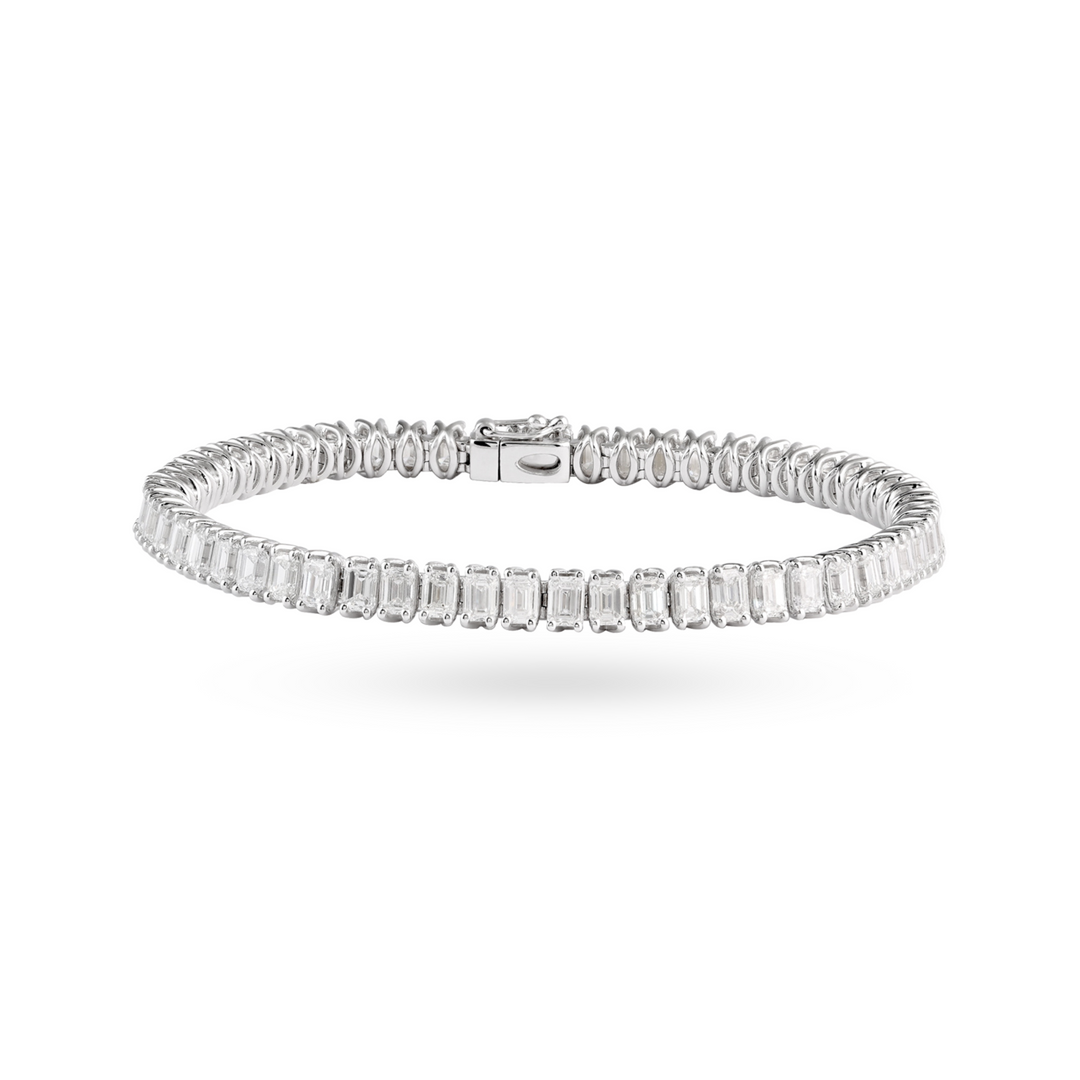 Tennis Bracelet Emerald Cut