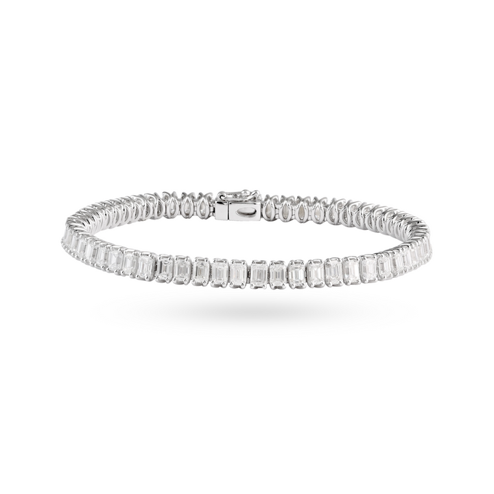 Tennis Bracelet Emerald Cut