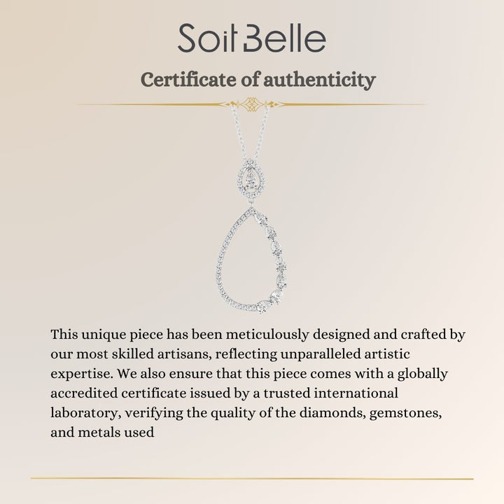 White Gold Diamond Pendant