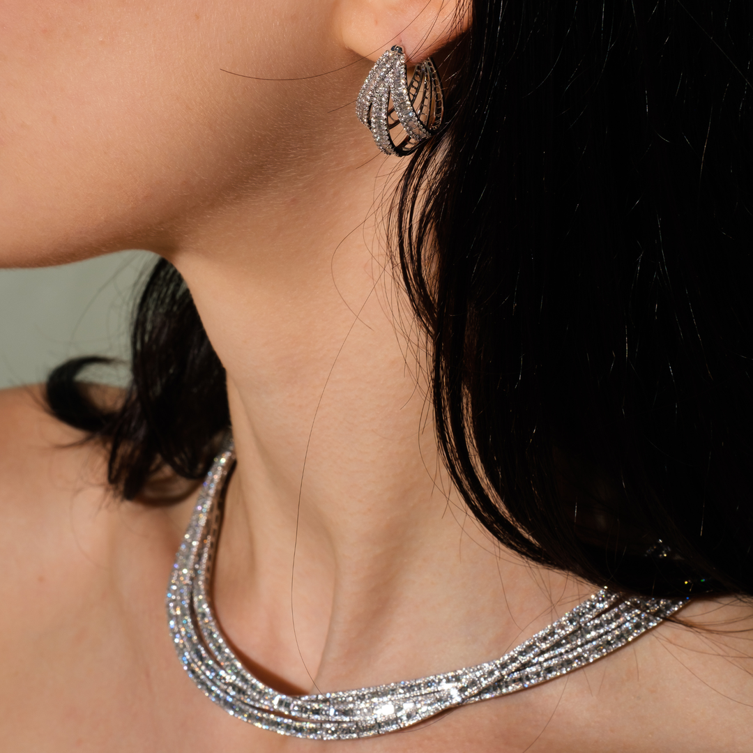 White Gold Diamond Set