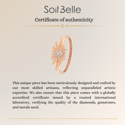 VISTA Celestial Rose Gold Diamond Bracelet