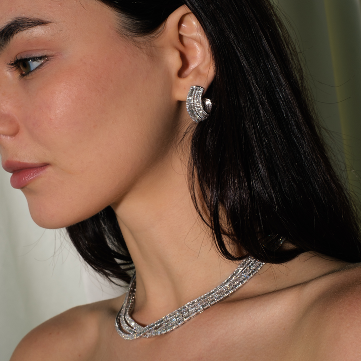 White Gold Diamond Set