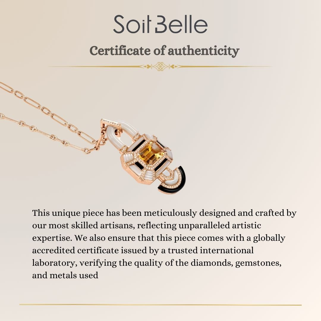 VISTA Rose Gold lock Diamond