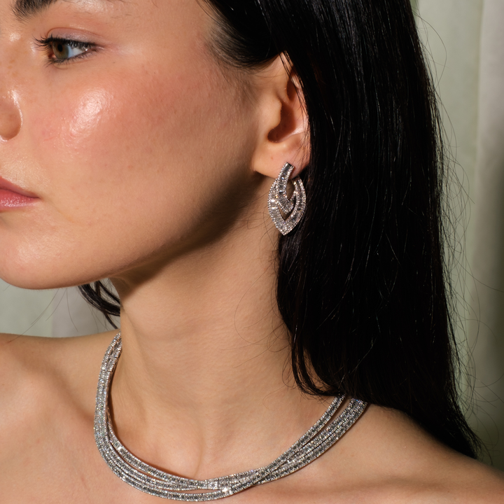 White Gold Diamond Set