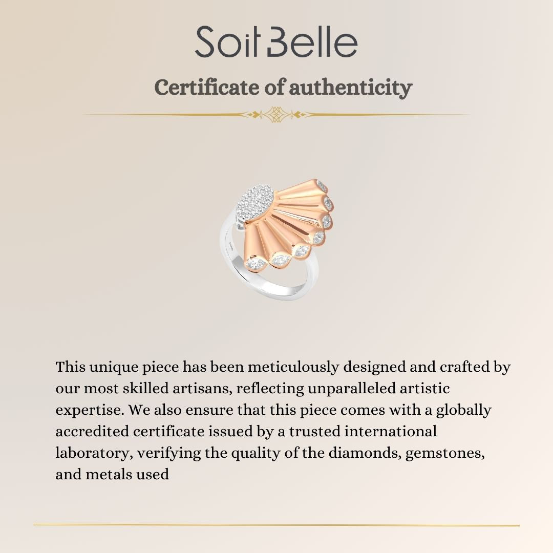 ETOILE Rose Gold Diamond Ring