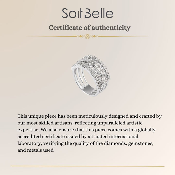 luxury diamond statement ring