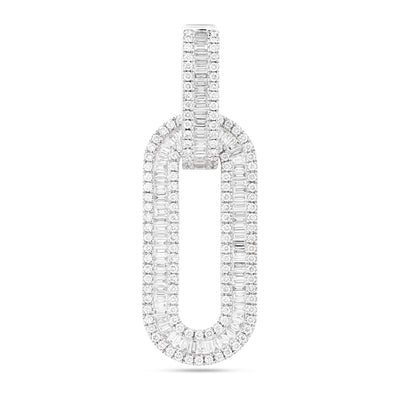 White Gold Diamond Earrings