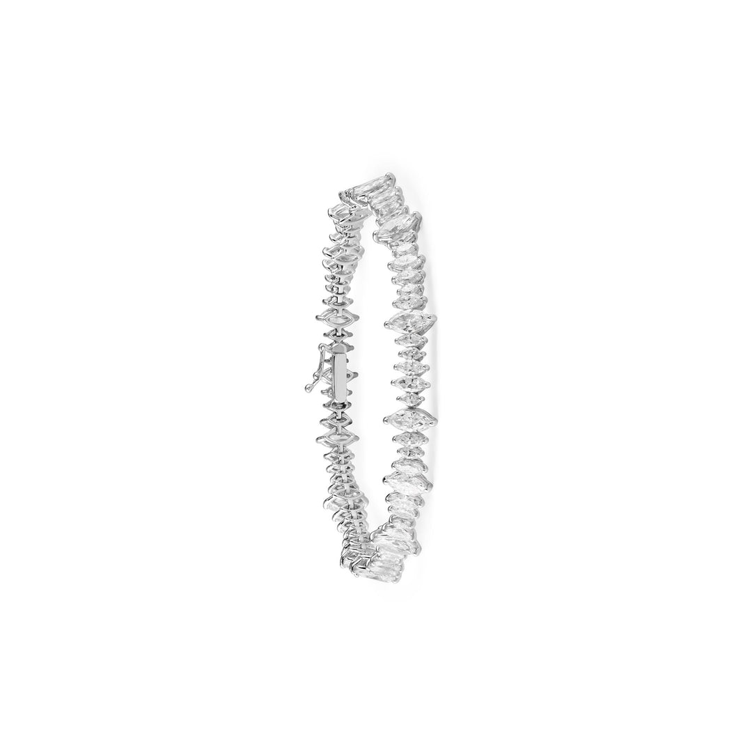 Soit Belle Diamond Marquise Tennis Bracelet