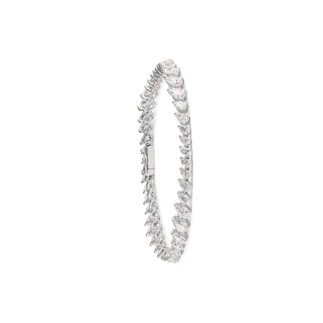 SB Tennis Bracelet Diamond Pear Cut 