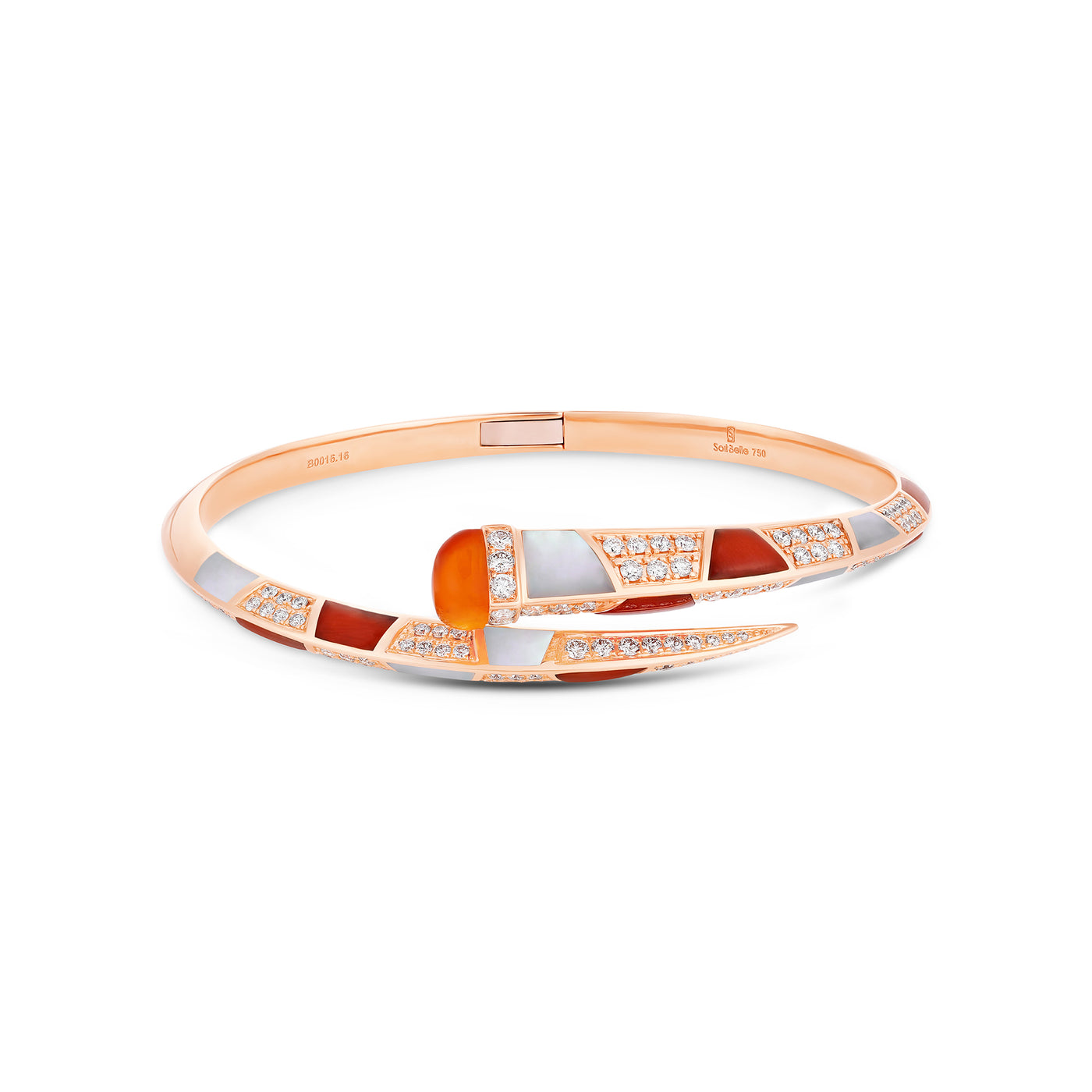 ARTISTRY Rose Gold Opal Diamond Bangle
