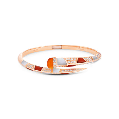 ARTISTRY Rose Gold Opal Diamond Bangle
