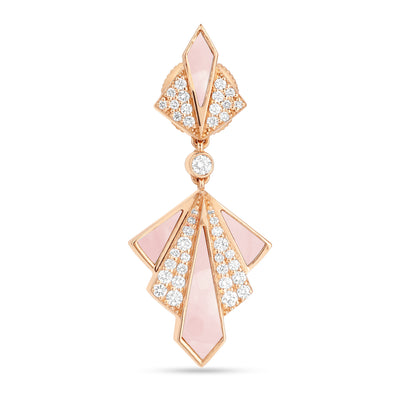 Rose Gold Diamonds Earring
