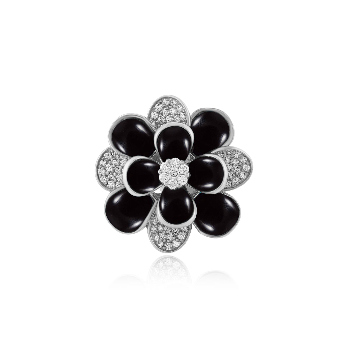 White Gold Diamond Earrings