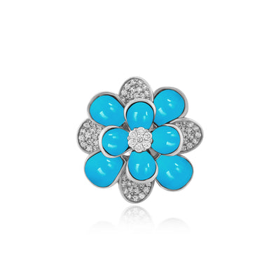 White Gold Diamond Earrings
