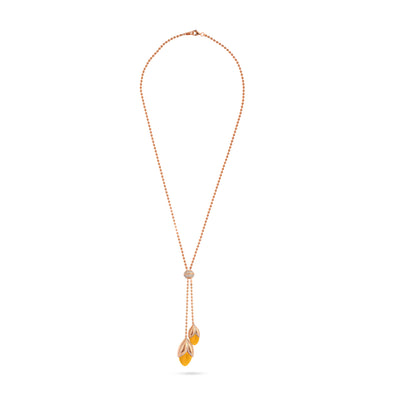Rose Gold diamond necklace 