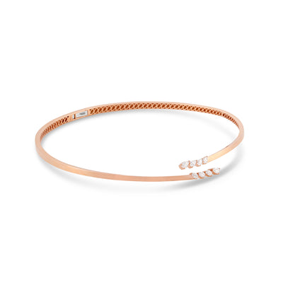 ETOILE Rose Gold Starlight Diamond Open Choker