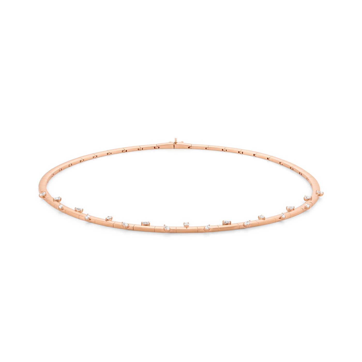 ETOILE Rose Gold Celestial Glow Diamond Necklace