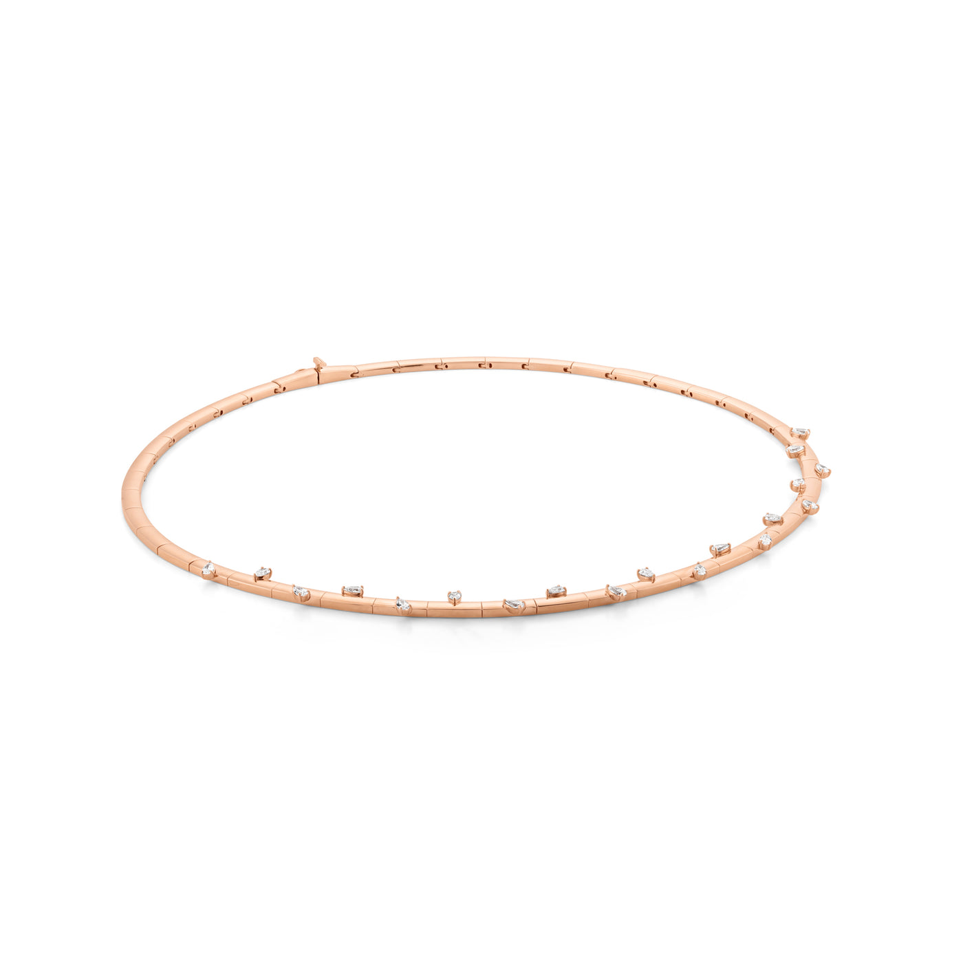 ETOILE Rose Gold Celestial Glow Diamond Necklace
