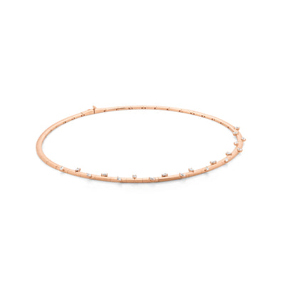 ETOILE Rose Gold Celestial Glow Diamond Necklace