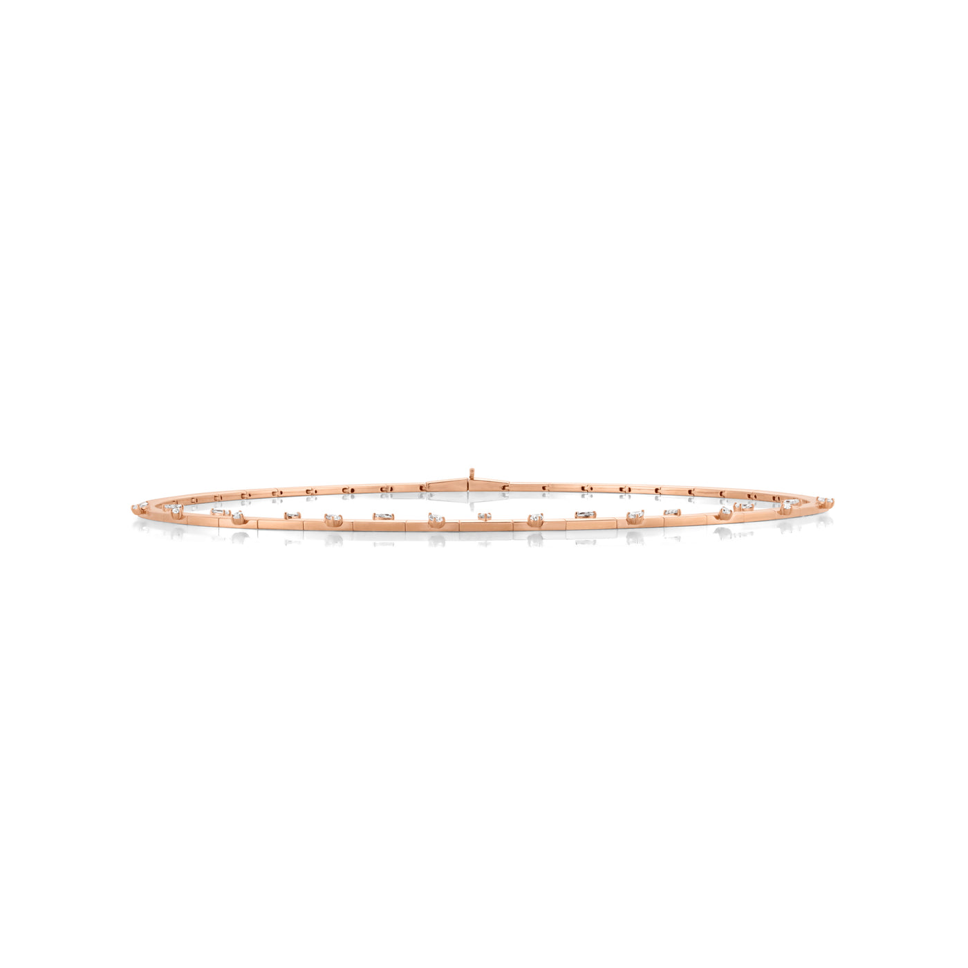 ETOILE Rose Gold Celestial Glow Diamond Necklace