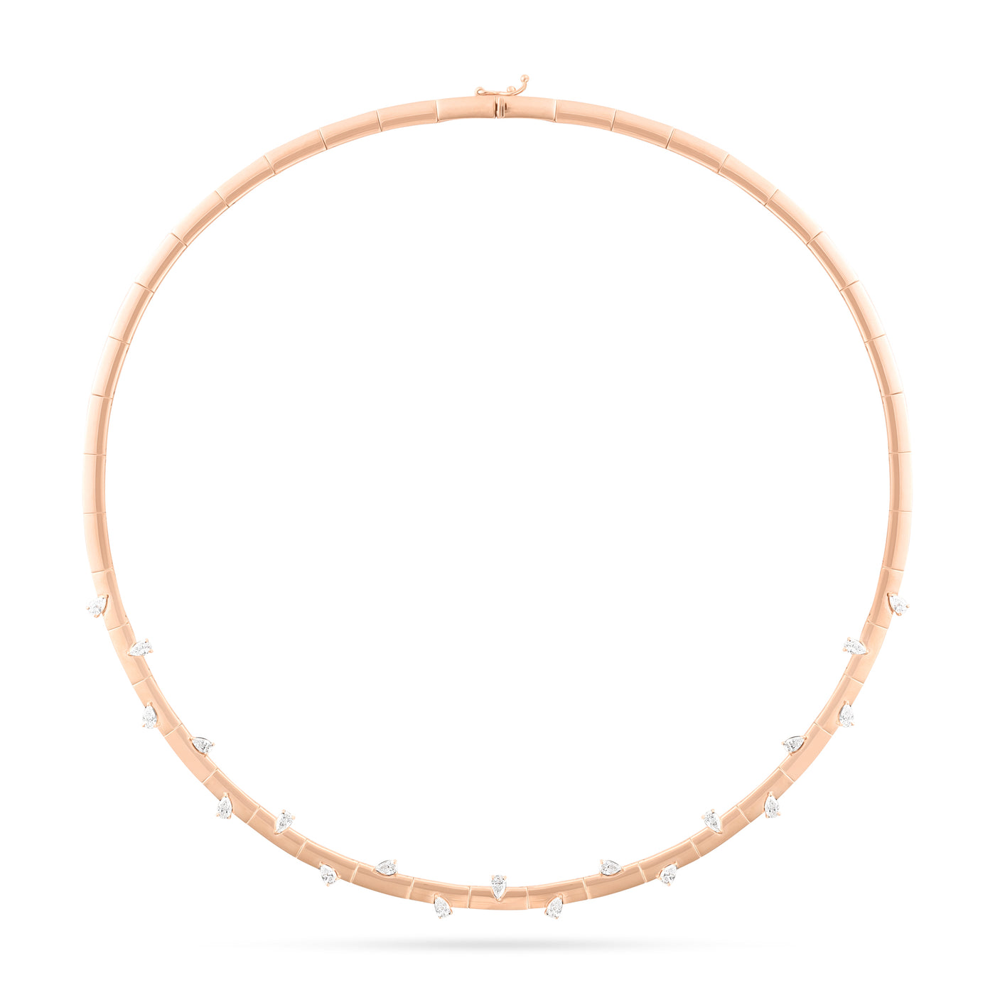 Rose Gold Diamond Necklace