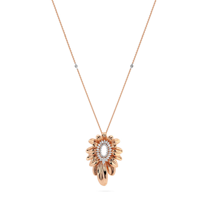 Rose gold diamond 