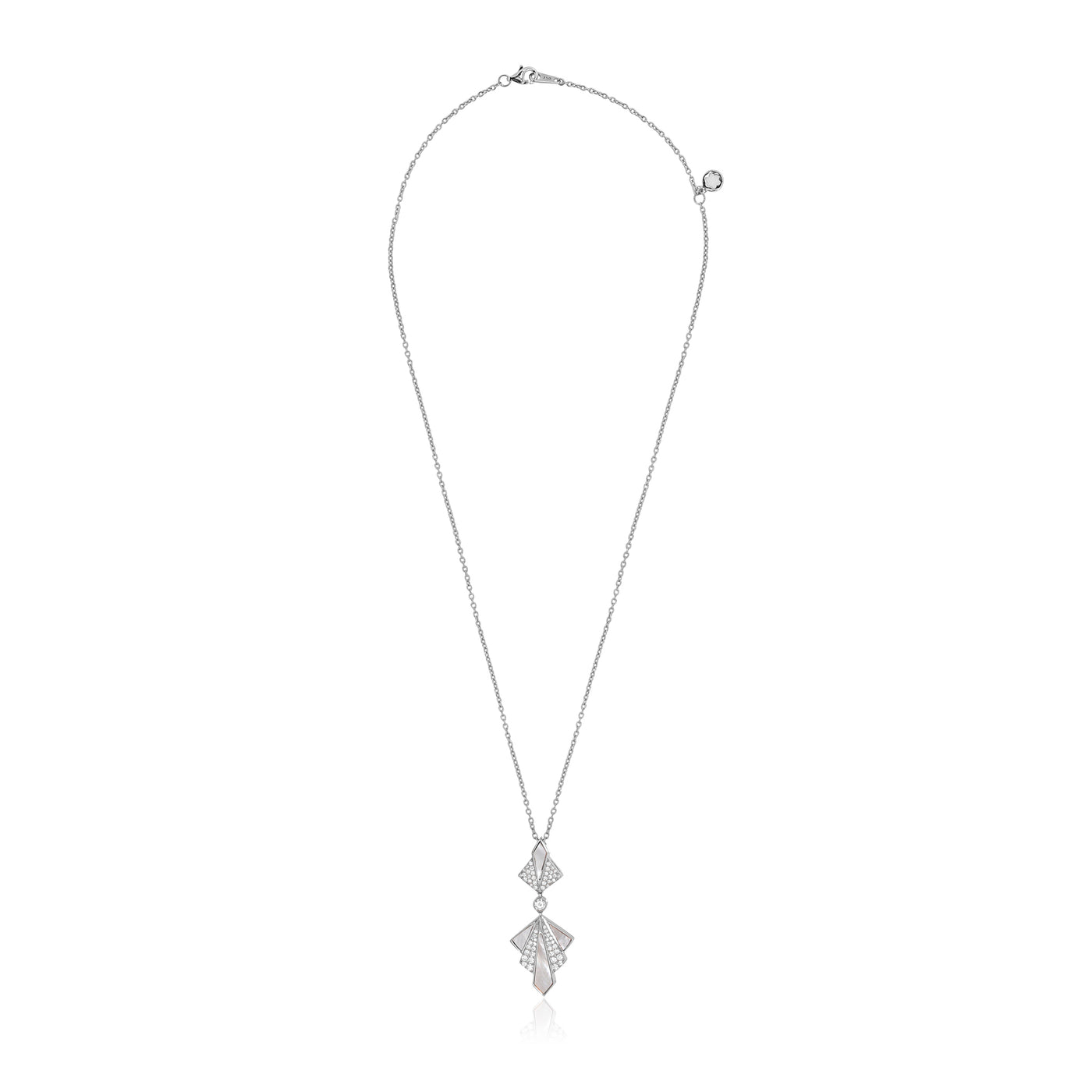 VISTA White Gold Diamond Pendant
