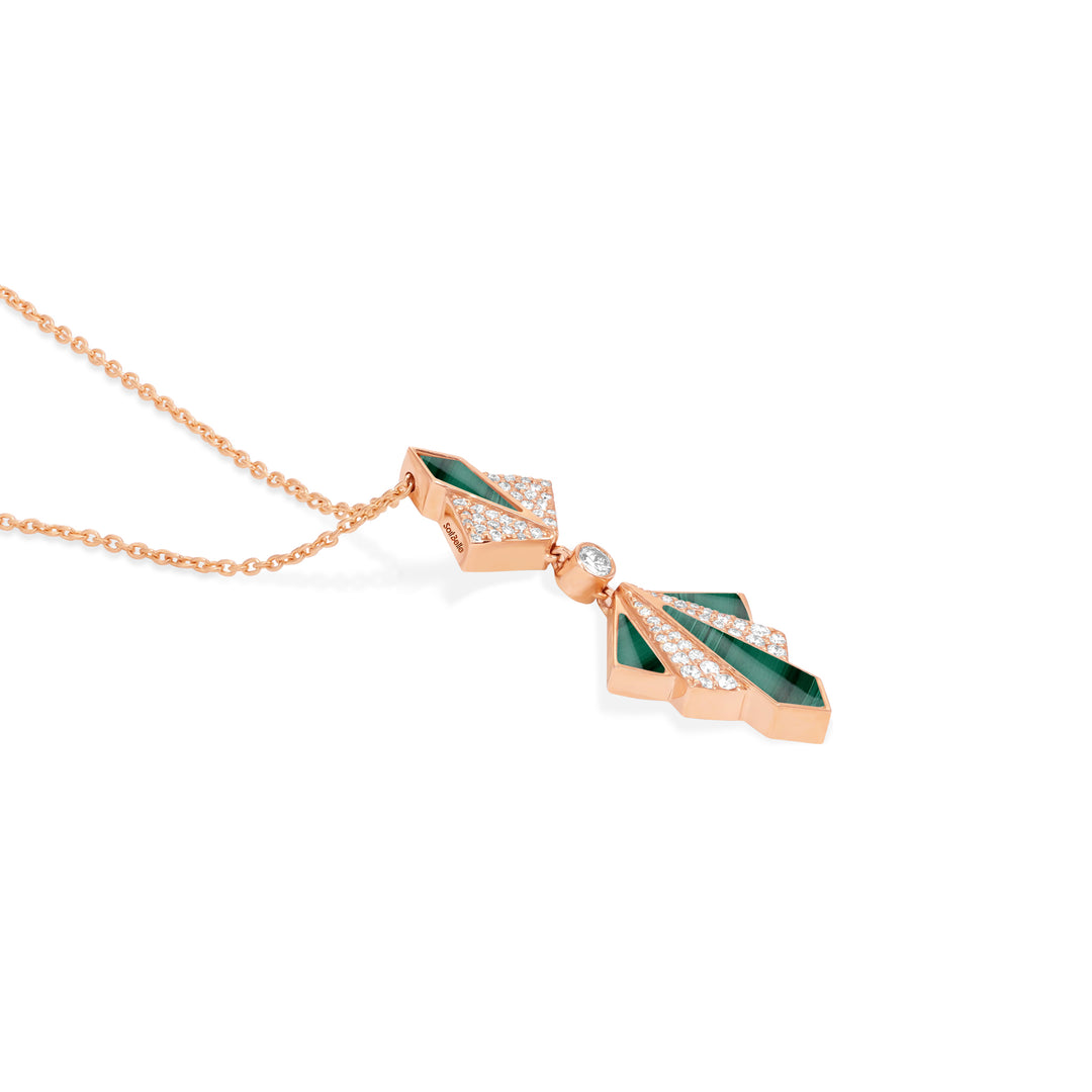 18K rose gold pendant 