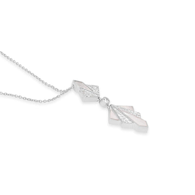 VISTA White Gold Diamond Pendant
