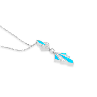 White Gold Diamond Pendant