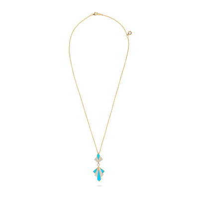 Yellow Gold Diamond Pendant