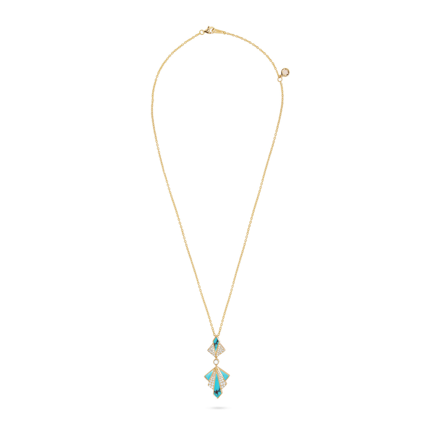Yellow Gold Diamonds Pendant