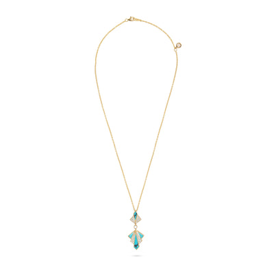 Yellow Gold Diamonds Pendant