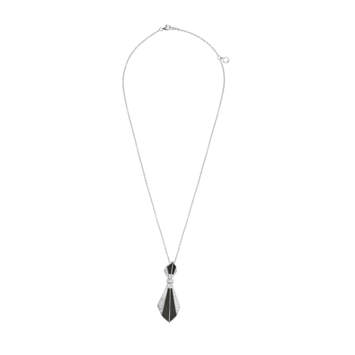 White Gold Onyx Pendant