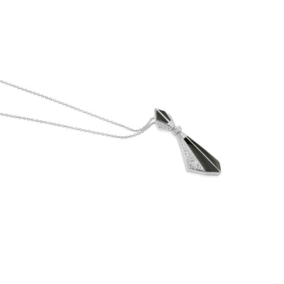 White Gold Onyx Pendant