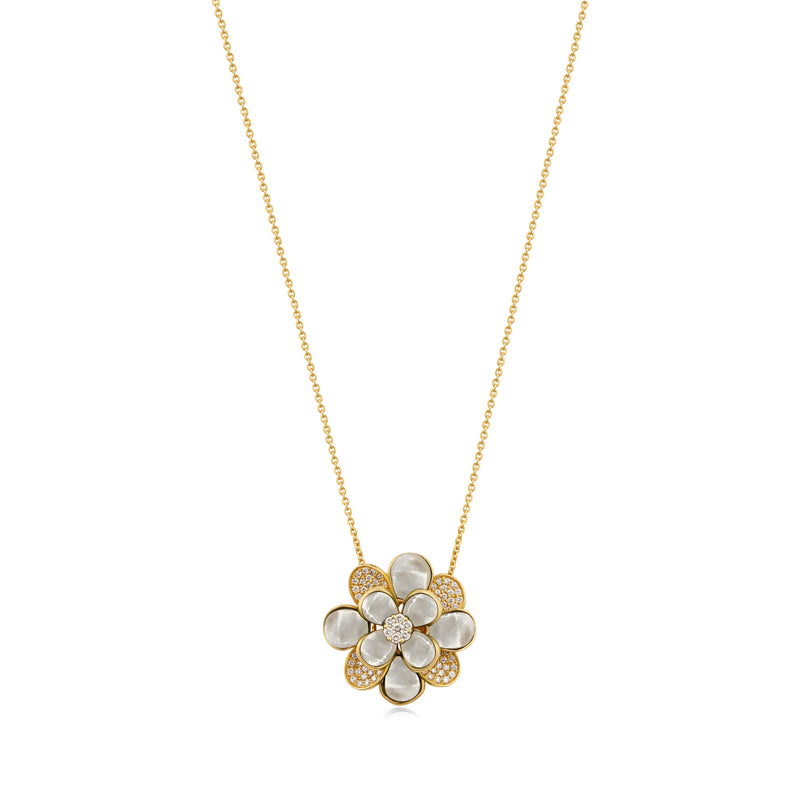 Yellow Gold Diamond Pendant
