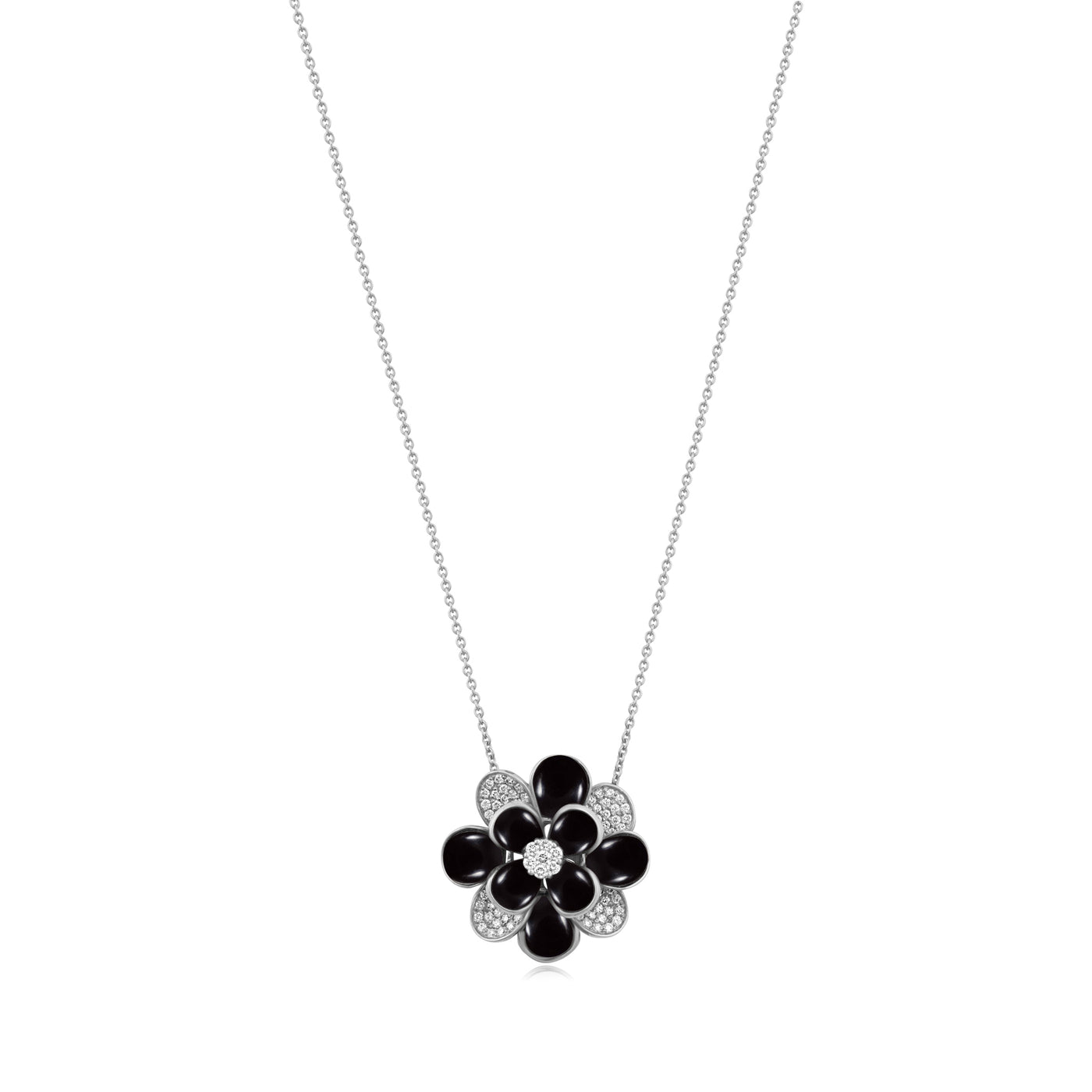 White Gold Diamond Pendant