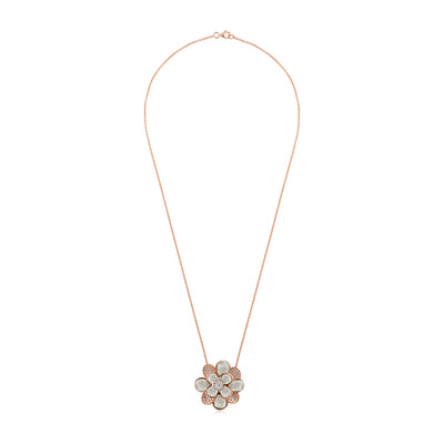 Rose Gold Diamond Pendant