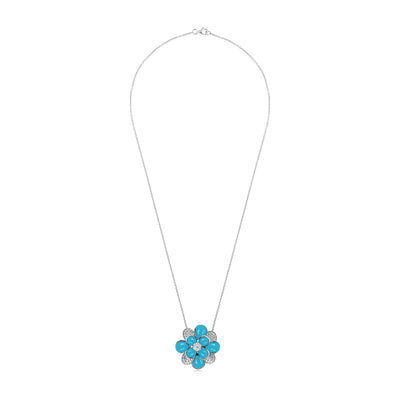 White Gold Diamond Pendant